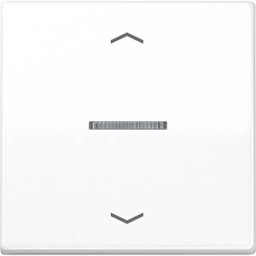 JUNG JG BTA17101PWW - Bluetooth pushbutton, single, alpine white, arrow symbols