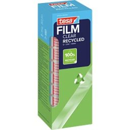 TESA 57074 - tesafilm® Eco & Clear, 33 m x 19 mm, 8 rolls