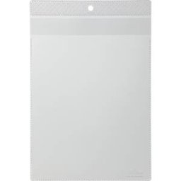 DURABLE 230619 - Clear pocket, A5, with hanger, 10 pieces