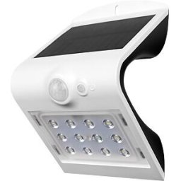 V-TAC VT-8276 - LED solar wall light, 1,5 W, 4000 K, black / white, IP65