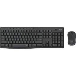 LOGITECH MK295SW - Wireless keyboard/mouse combo, black