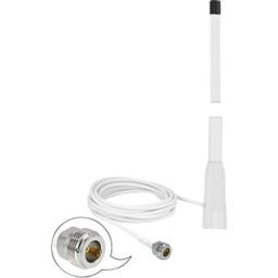 DELOCK 12576 - WLAN 802.11 b/g/n Marine Antenna N jack 10 dBi 110.5 cm