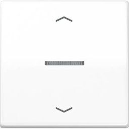 JUNG JG BTAS17101PWW - Bluetooth pushbutton, single, alpine white, arrow symbols