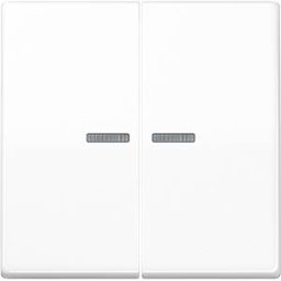 JUNG JG BTA17102WW - Bluetooth pushbutton, dual, alpine white