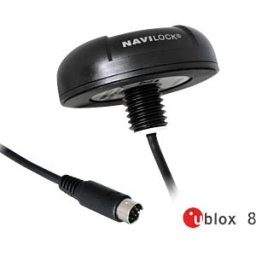 NAVILOCK 62528 - GPS receiver/u-blox 8/serial MD6/roof mounting/10.00 m