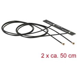 DELOCK 89933 - WLAN 802.11 ac/a/h/b/g/n Antenna MHF® 4L