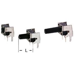 FREI TASTER 3305D - Short-stroke key 6.6x7.4 mm, height: 11.85 mm, 12 V, horizontal