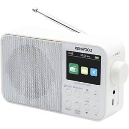 KENWOOD KW CR-M30DAB-W - DAB+/FM radio, TFT display, Bluetooth, battery