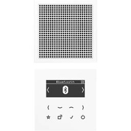 JUNG JG DAB LS1 BT - Smart Radio DAB+ Bluetooth, mono set, alpine white