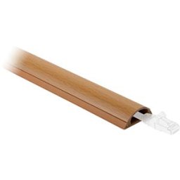 DELOCK 20730 - Cable duct, self-adhesive, 30 x 11 mm, 1 m, wood look