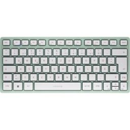 CHERRY JK-7100DE-18 - Keyboard, Bluetooth, green, compact, DE