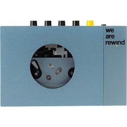 We REWIND KURT - Portable Cassette Player with Bluetooth