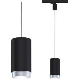 PAULMANN PLM 95405 - ProRail3 pendant light Corus, E27, max. 50 W, dimmable, black