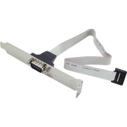 LINDY 33135 - Slot plate 1x serial DB9, for mouse, 25 cm