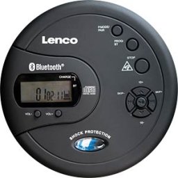 LENCO CD-300 - Portable CD/MP3 player with Bluetooth, CD-300