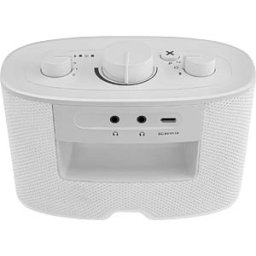 ALBRECHT 24100 - Speaker, Bluetooth, KLARO, white