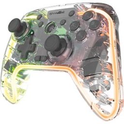 SPEEDLINK SL-650115-CR - Gamepad, Bluetooth, USB, for PC, transparent