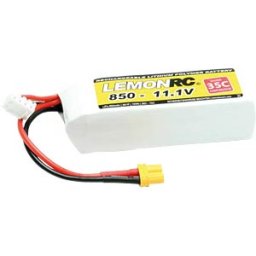 LRC 3S 850 - LiPo Akku LEMONRC 850 - 11.1V (35C)