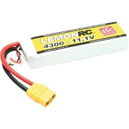 LRC 3S 4300 - LiPo Akku LEMONRC 4300 - 11.1V (35C)