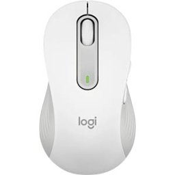 LOGITECH M650LLW - Wireless Mouse, Logi Bolt/Bluetooth, M650 Large, left, white