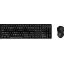 RAPOO 8150M SW - Keyboard/mouse combination, Bluetooth/wireless, black, EN