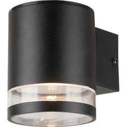 V-TAC VT-10399 - Solar wall light fixture, 70 lm, 3000 K, black, motion sensor