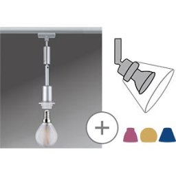 PAULMANN PLM 96969 - URail pendant light DecoSystems basic, E14, max. 20 W, dimmable,