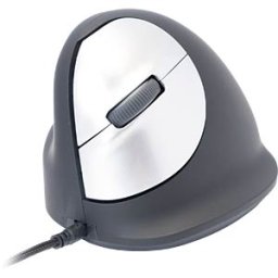 R-GO TOOLS R-GO HELELA - Ergonomic R-Go HE Break mouse, USB, large, left