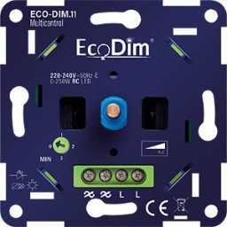 ECODIM ECO-DIM.11 - Multicontrol LED dimmer, universal, 0 - 250 W, phase off (RC)
