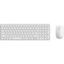 RAPOO 9310M WS - Keyboard/mouse combination, Bluetooth/wireless, white, German la