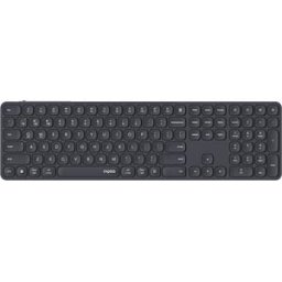 RAPOO 9810M SW - Keyboard/mouse combination, Bluetooth/wireless, black, German la