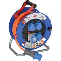 BRENNENSTUHL BRE 1182690200 - Cable reel, Garant Camping, IP44, 25-m cable