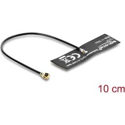 DELOCK 12724 - Antenna, Wi-Fi, MHF® I connector, Bluetooth, 0.1 m