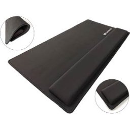 SANDBERG 520-35 - Mouse mat, with wrist rest, black