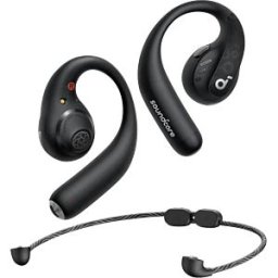 SOUNDCORE S-CORE A3871G11 - Headphones, open-ear, Bluetooth, AeroFit Pro, black