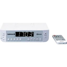 LENCO KCR-100WH - Kitchen radio, FM, Bluetooth, can be installed under cabinets