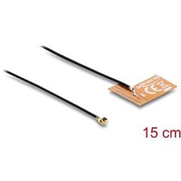 DELOCK 90695 - Antenna, WLAN, MHF® I connector, Bluetooth, ZigBee 0.15 m