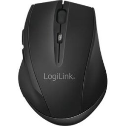 LOGILINK ID0032B - Mouse, wireless, ergonomic, black