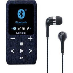 LENCO XEMIO861BU - MP3 player, FM radio, Bluetooth, battery, blue