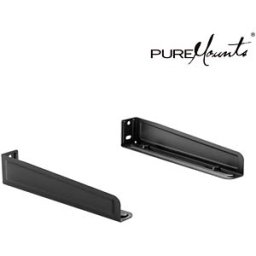 PUREMOUNTS PM-MWH-04 - Bracket for microwave oven, up to 35 kg, black