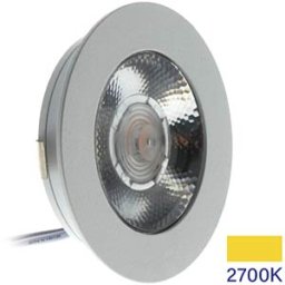 ECODIM ECO-DIM 10044 - LED furniture spotlight, 3 W, 2700 K, 240 lm, dimmable, round, w