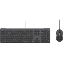 LOGITECH MK620FB - Keyboard/mouse combination, USB, black