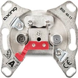 AXING BSD40-11 - CATV/SAT pass-through socket 11 dB