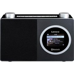 LENCO DIR-70BK - Internet radio, Wi-Fi, Bluetooth