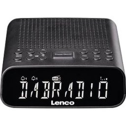 LENCO CR-606BK - DAB+/FM radio alarm, LCD display, Bluetooth