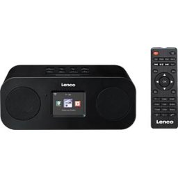 LENCO DIR-121BK - Internet radio, DAB+/FM, Wi-Fi, Bluetooth