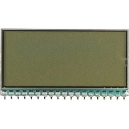 DISPLAY ELEKTRONIK DE325RS-20/8.45 - LCD 7-segment, 4 digits, H:11.5 mm, reflective