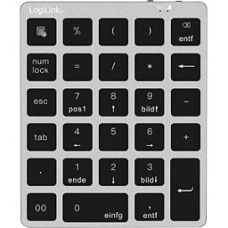 LOGILINK ID0212 - Numeric keypad, Bluetooth, space grey