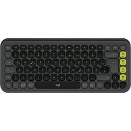 LOGITECH POPIKSW - Keyboard, Bluetooth, black-green, QWERTZ