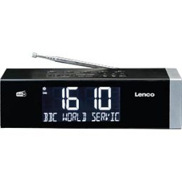 LENCO CR-640BK - DAB+/FM radio alarm, LCD display, Bluetooth